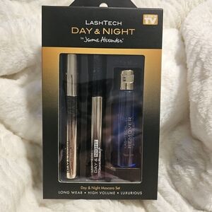 LashTech Day & Night Mascara Set by Jerome Alexander - Black & Gold